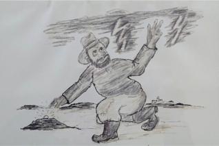 Karikatur von Robert Siering